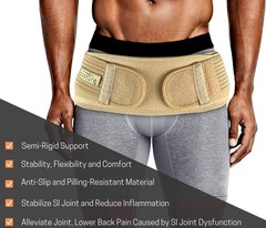 Vriksasana Posture Sacroiliac Hip Belt For Women And Men That Alleviat