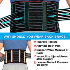 Umbilical Navel Hernia Belt Abdominal Support Binder Waist Brace for Men & Women
