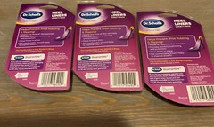 🌍 Dr. Scholl’s heel liners variety pack,Styles Step,Lot Of 3,New ‼️