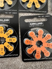 KIRKLAND Hearing Aid Battery Lot