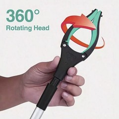 32” Foldable Grabber Tool 360° Rotating Claw w/ Magnet Heavy Duty Pickup