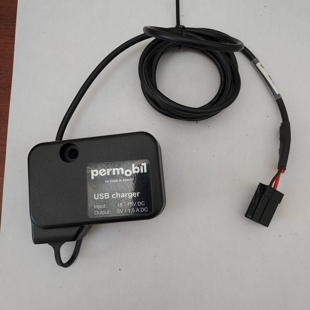 Permobil USB Charger for Power Chairs 5V 1.5A 324869 – Smartphone or Accessory