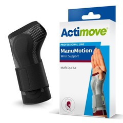 Actimove ManuMotion Wrist Support, Left Hand, (Size: S) Charcoal