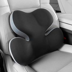 Lumbar Support Pillow for Car, 19.3(L)×5.1(W)×14.2(H) in, Blackgray