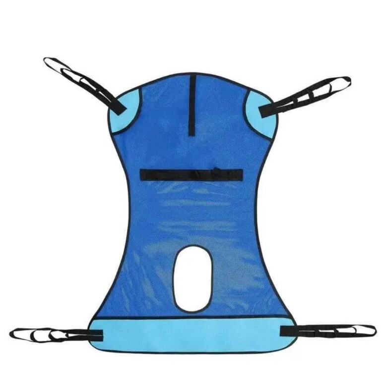 Vive Patient Lift Sling with Opening 48″x30″ 400Lb Capacity – Lifting Aid Straps