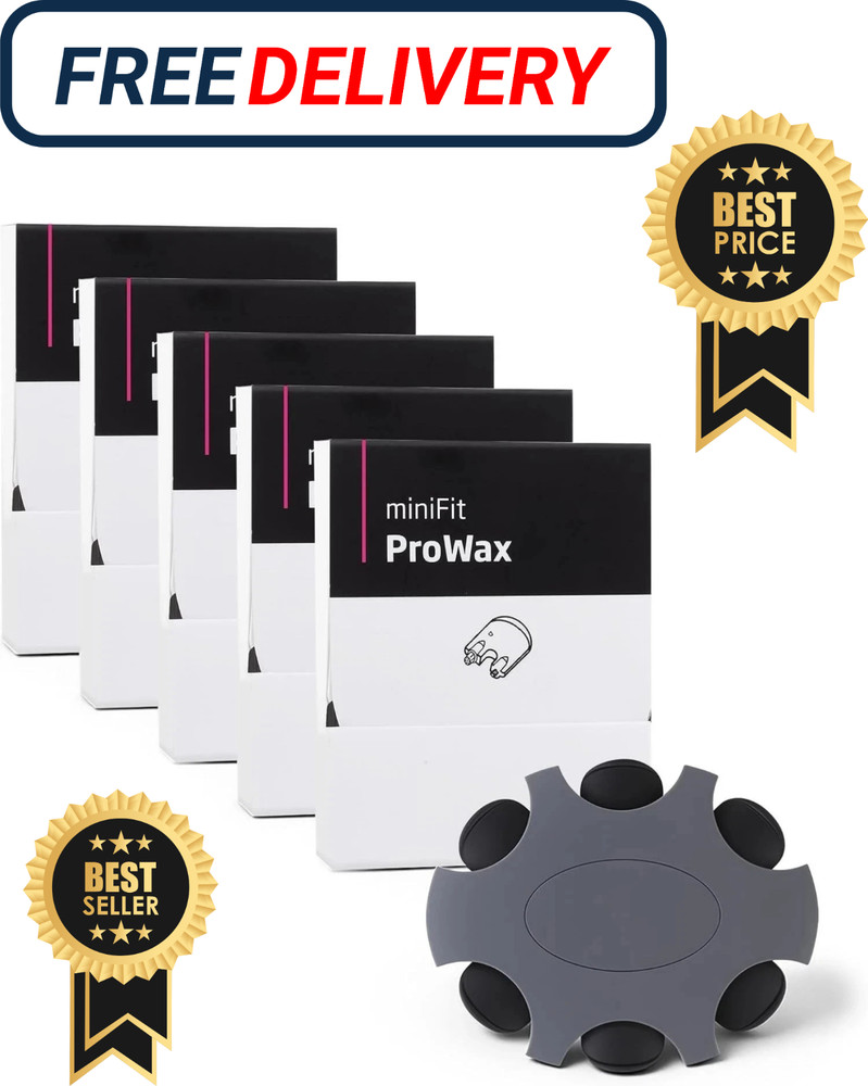 Oticon ProWax MiniFit Wax Guards – 5 Packs (30 Pcs) Replacement Filters