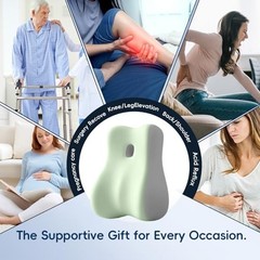 Natural Latex Wedge Pillow for Couples & Maternity – Ergonomic Support Cushion
