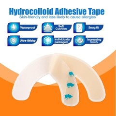 20 Pcs Ostomy Barrier Strips for Leak Protection – Hydrocolloid Sealing Strips t