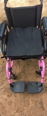Ki Mobility Catalyst 5 18″X17″ Wheelchair PINK 18″ X 17″ Tilt