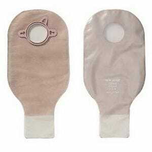 Image Colostomy Pouch 12 Inch Length Drainable 1-3/4“ Flange BX/10