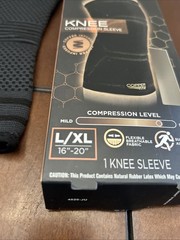 Elite Copper Fit Knee Compression Sleeve LARGE EXTRA LARGE L/XL