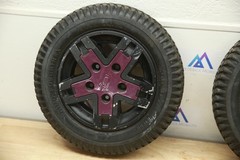 PAIR Drive Wheels Tires for Quantum Edge 3, Stretto & 4Front Chairs WHL1703588