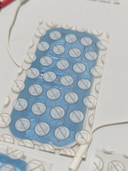 United Pre-Wired TENS Electrode 1.75” X 3.75” Pads (16 Total) Repositionable USA