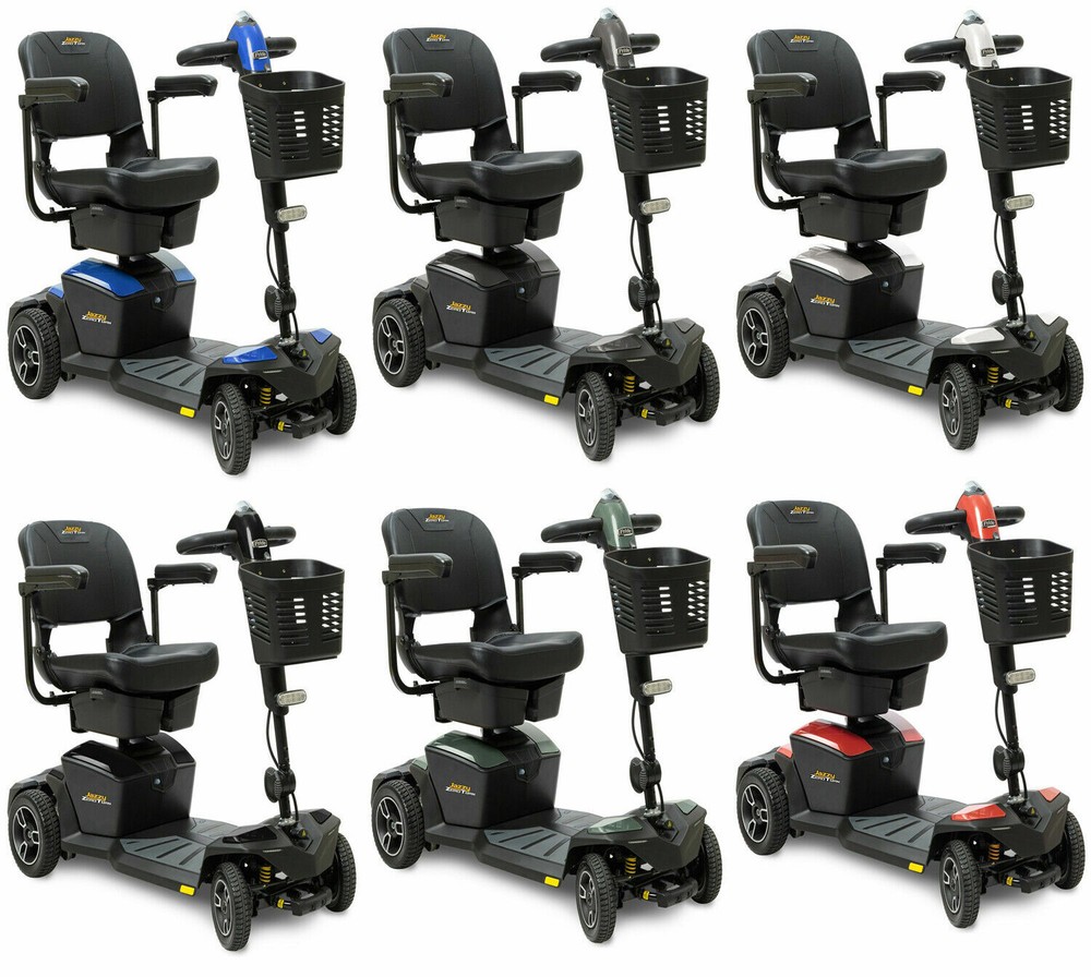 Pride Mobility Jazzy Zero Turn 8 4-Wheel Electric Battery Power Scooter 6 COLORS