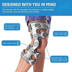 Ovation Medical Game Changer Unloader Left Knee Brace OA Arthritis