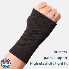 JUSDIQIR Palm Brace Wrist Support Sleeves, Everyday Use Wrist Brace, Compress