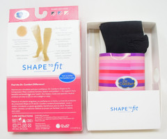 Dr Comfort Shape to Fit Patterned Trouser Socks – Compression 15-20 – Black XL