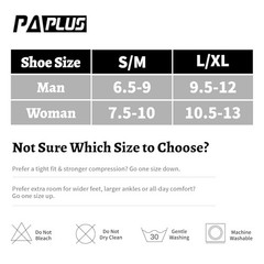 Athletic Crew Large-X-Large Black/White/Gray (2 Pairs Per Each Color)