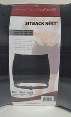 Core Products 400 Black Standard Sitback Rest Comfort For Sitting Driving.