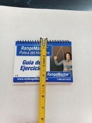 RangeMaster Shoulder Pulley Flip Chart Exercise Guide English & Spanish