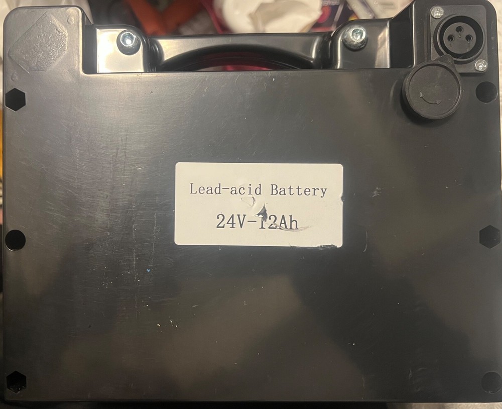 24V12Ah Lead Acid Battery for Electric power Wheelchair New + New charger