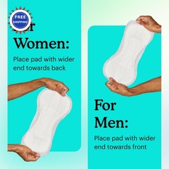 Adult Incontinence Pads 180 Count Because Overnight Booster Diapers Helps Keep
