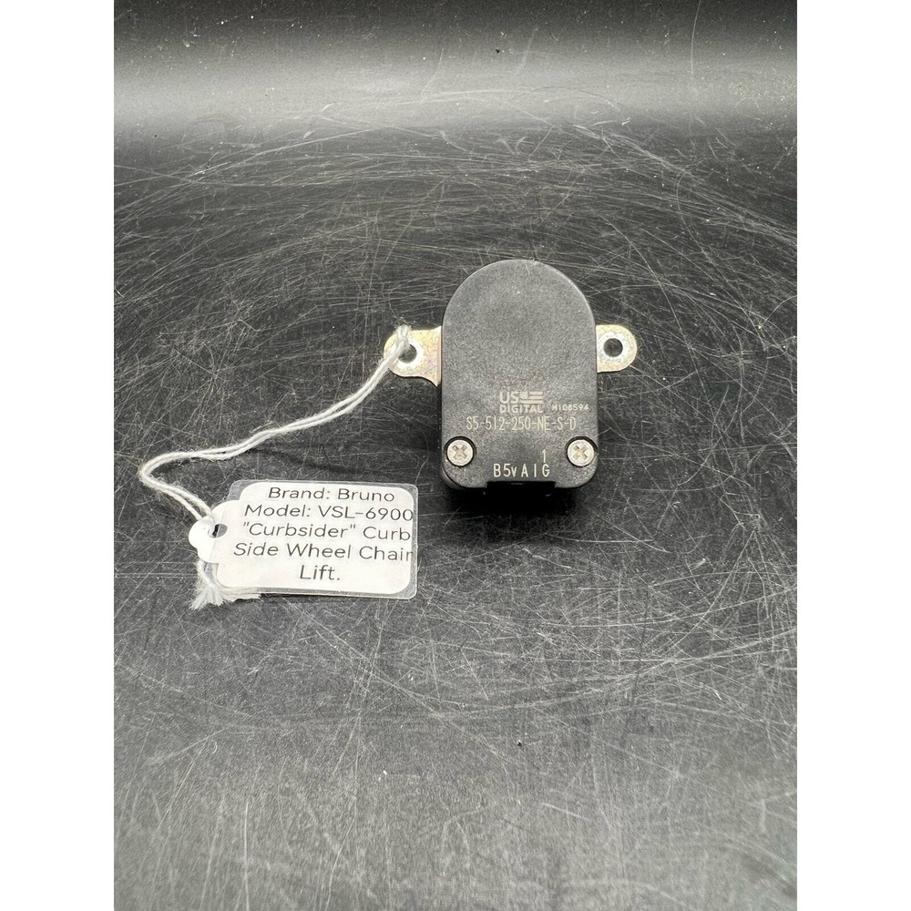 Bruno VSL-6900 Curbsider Curbside Wheelchair Lift Support Rotary Modular Encoder