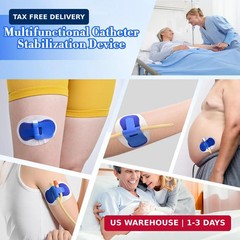 10Pcs Foley Catheter Stabilization Device, Urinary Leg Bag Catheter Tube Holder,