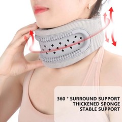 Cervical Neck Support Pillow Foam Cushion for Comfort and Posture Relaxation