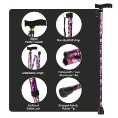 Walking Cane Cane for Woman | Lightweight, 5-Level Height Adjustable and Alum…