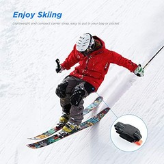 Ski Carrier Strap, Snowboard, Pole and Boot Carry Sling Strap Durable Plastic