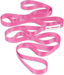 Stretch Strap with Loops for Physical Therapy Yoga Pilates Mobility Rehab
