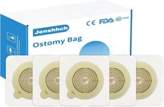 10 Pack Skin Barrier with Non-Woven Border for Two Piece Colostomy Bags 60mm Max