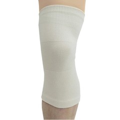 Max Adams Essentials White Stretchable Knee Support: 1 Pack