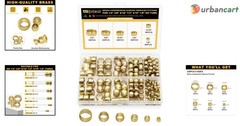 228-Piece Brass Compression Ferrule Kit for Hydraulic and Pneumatic Lines