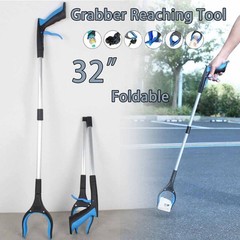 Pick up stick with strong grip and magnetic components for elderly care