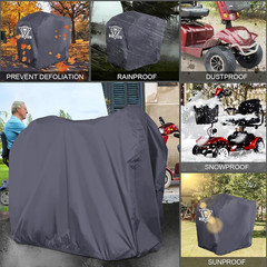 Mobility Scooter Storage Cover,Heavy Duty 420D Polyester Oxford Waterproof,Durab