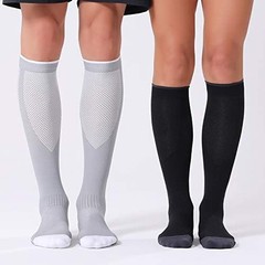 FITRELL 3 Pairs Compression Socks for Women and Men 20-30mmHg-Circulation Sup…
