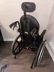 Ki Mobility Liberty FT Tilt-in-Space Wheelchair – ONE SET OF FOOTRESTS