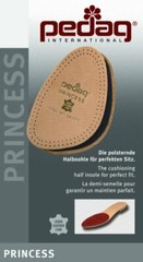 Pedag Princess 101 comfort insole, natural leather, prevents forefoot slipping