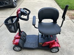 Mobility Scooter 4-Wheel Folding Electric Wheelchair