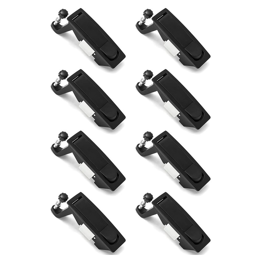 8Pcs Compression Lock Zinc Alloy Flush Lever Adjustable Grip Range 0.042855