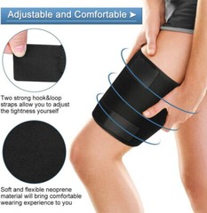 Compression Brace Wrap Thigh Sleeve Support Hamstring Groin Quad Pain Relief Gym