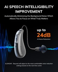 ELEHEARBeyond Hearing Aids, OTC Rechargeable Bluetooth Hearing aids for Senio…