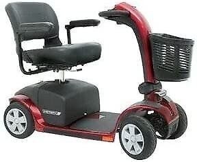 Pride Mobility 9 4-Wheel Scooter,(45-1/2″ L x 22-1/4″ W), 300 lb Weight Capacity