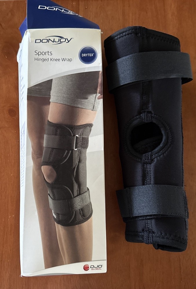 DonJoy Drytex Sport Hinged Knee Brace Wrap Small ACL MCL Meniscus Support