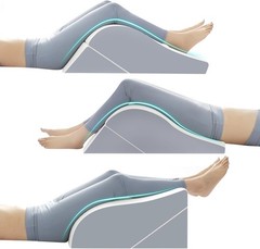 2PCS Leg Elevation Wedge Pillows for Sleeping, Leg Wedge Pillow After Knee Re…