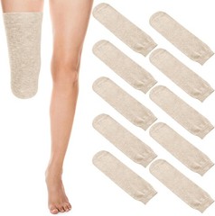 Nude Color Prosthetic Limb Socks – 10 Comfortable Amputee Tube Socks