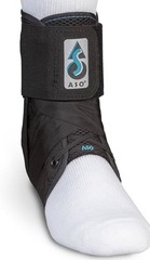 Med Spec 264014 Medium Size ASO Ankle Stabilizer , Lace Up, Orthopedic, Black