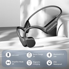 Bluetooth Hearing Aid For The Elderly Bone Conduction Headset for Deafness